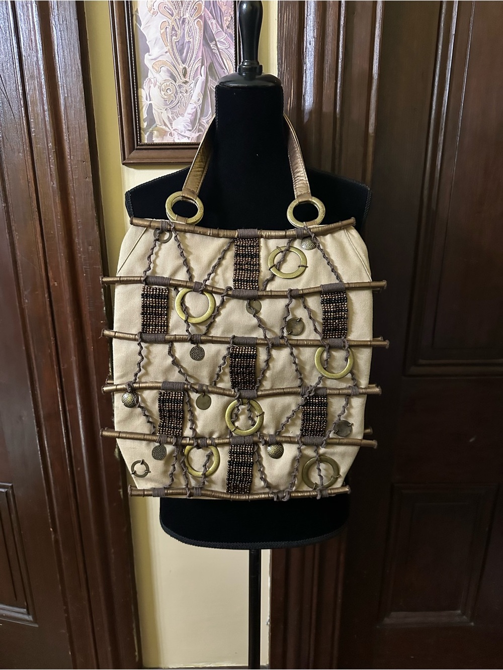 RARE!! RARE!! Mary Frances Large Tote!